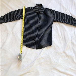 Pinstriped Joseph Abboud boy’s dress shirt